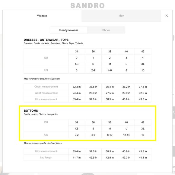 NWT SANDRO Paquita Kaki Corduroy Jumpsuit | Size French 40 / US 12-14 - Picture 7 of 7